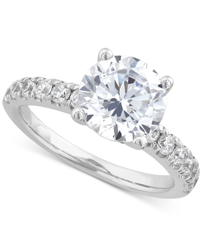 Grown With Love Igi Certified Lab Grown Diamond Engagement Ring (2-1/3 Ct. T.w.) In 14k White Gold