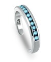 Giani Bernini Cubic Zirconia Channel Set Sterling Silver Toe Ring In Gray