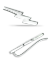 Giani Bernini Lightning Bolt Ear Crawler Earrings In 18k Gold Over Sterling Silver Or Sterling Silver In Silver