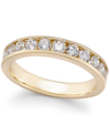 MACY'S DIAMOND CHANNEL-SET BAND (1-1/2 CT. T.W.) IN 14K GOLD OR WHITE GOLD