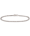 Macy's Diamond Tennis Bracelet (1/2 Ct. T.w.) In 10k White Gold In Gold