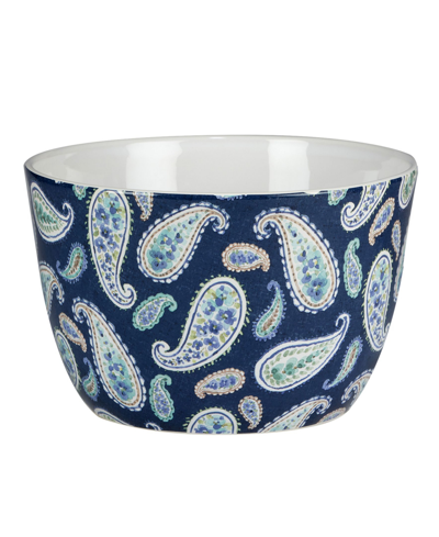 Certified International Bohemian Blue Deep Bowl In Multicolor