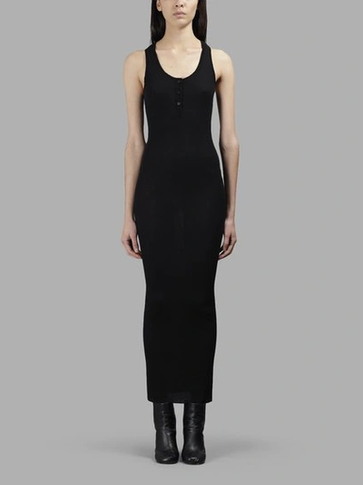 Isabel Benenato Women's Black Long Dress
