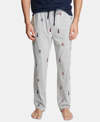 Nautica Men's Printed Cotton Pajama Pants In Gray