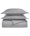 CHARTER CLUB DAMASK 550 THREAD COUNT 100% COTTON 3-PC. DUVET COVER SET, FULL/QUEEN, CREATED FOR MACY'S BEDDING