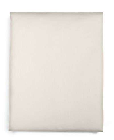 Charter Club Damask Solid 550 Thread Count 100% Cotton 18" Fitted Sheet, Queen, Created For Macy's Bedding In Neo Natural