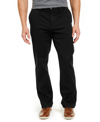 Club Room Men's Four-way Stretch Pants, Created For Macy's In Black