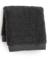 Hotel Collection Innovation Cotton Solid 13" X 13" Wash Towel, Created For Macy's Bedding In Gray