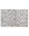 HOTEL COLLECTION TEXTURED STRIPE BATH RUG, 22" X 36", CREATED FOR MACY'S BEDDING