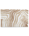 HOTEL COLLECTION SCULPTED MARBLE BATH RUG, 22" X 36", CREATED FOR MACY'S BEDDING