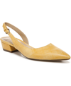 Naturalizer Banks Womens Slingback D'orsay Heels In Yellow