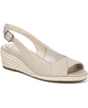 Lifestride Socialite Espadrille Slingback Sandal In Tan/beige