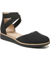 Soul Naturalizer Intro Womens Cushioned Footbed Slip On Shoes In Black
