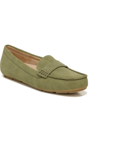 Soul Naturalizer Seven Womens Padded Insole Slip On Loafers In Rosemary Faux Nubuck