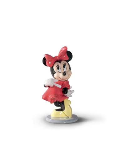 Lladrò Minnie Mouse Figurine In Multi Colored