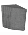 Design Imports Essential Microfiber Dishtowel, Set Of 6 In Gray