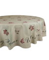 DESIGN IMPORTS RUSTIC LEAVES PRINT TABLECLOTH