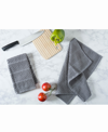 Design Imports Chevron Luxury Bar Mop, Set Of 4 In Gray