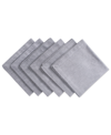 DESIGN IMPORTS SOLID CHAMBRAY NAPKIN, SET OF 6