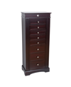 MELE & CO . OLYMPIA WOODEN JEWELRY ARMOIRE