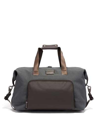 Tumi Alpha 3 Double Expansion Satchel In Silver
