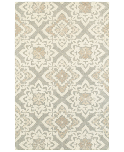 Oriental Weavers Craft 93004 Gray/sand 3'6" X 5'6" Area Rug