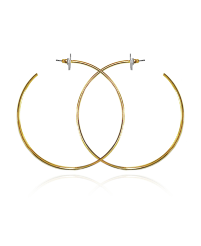 Vince Camuto Open Hoop Earrings In Gold-tone