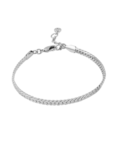 Vince Camuto Chain Line Bracelet In Silver-tone