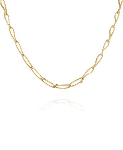 Vince Camuto Link Necklace In Gold-tone