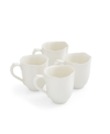 Portmeirion Sophie Conran Floret Mug, Set Of 4 In White