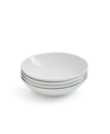 Portmeirion Sophie Conran Arbor Pasta Bowls, Set Of 4 In Gray