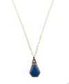 Barse Tribeca Genuine Lapis Long Pendant Necklace In Blue