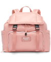 Dkny Underground Draw String Backpack In Pink