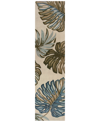 Kas Sparta Florea 3182 Ivory 2'6" X 10' Runner Area Rug In White