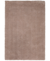 Kas Bliss Shag 7'6" X 9'6" Area Rug In Tan/beige