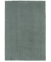 Kas Bliss Shag 7'6" X 9'6" Area Rug In Gray