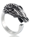 ANDREW CHARLES BY ANDY HILFIGER ANDREW CHARLES BY ANDY HILFIGER MEN'S WOLF RING IN STAINLESS STEEL