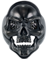 ANDREW CHARLES BY ANDY HILFIGER ANDREW CHARLES BY ANDY HILFIGER MEN'S CUBIC ZIRCONIA SKULL RING IN BLACK ION-PLATED STAINLESS STEEL