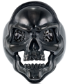 Andrew Charles By Andy Hilfiger Men's Cubic Zirconia Skull Ring In Black Ion-plated Stainless Steel