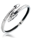 ANDREW CHARLES BY ANDY HILFIGER ANDREW CHARLES BY ANDY HILFIGER MEN'S DRAGON BANGLE BRACELET IN STAINLESS STEEL