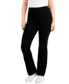 STYLE & CO WOMEN'S HIGH RISE BOOTCUT LEGGINGS, CREATED FOR MACY'S