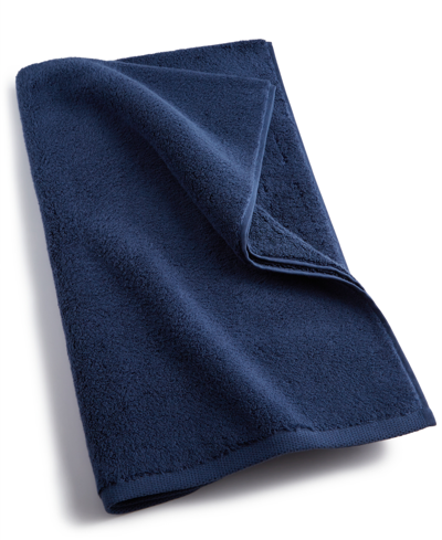 Hotel Collection Innovation Cotton Solid 20" X 30" Hand Towel, Created For Macy's Bedding In Blueberry