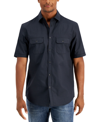 Alfani Men's Warren Shirt, Created For Macy's In Black