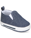 FIRST IMPRESSIONS BABY BOYS OR BABY GIRLS SLIP ON SOFT SOLE SNEAKERS, CREATED FOR MACY'S