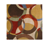 Surya Forum Fm-7108 Tan 6' Square Area Rug In Tan/beige