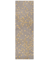 Surya Athena Ath-5060 Taupe 2'6" X 8' Runner Area Rug In Tan/beige