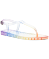SUN + STONE KRISTI JELLY SANDALS, CREATED FOR MACY'S WOMEN'S SHOES