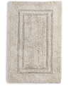 Hotel Collection 100% Cotton Reversible Bath Rug, 18" X 25", Exclusively At Macy's In Tan/beige