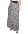 NY COLLECTION WOMEN'S CHIFFON MAXI SKIRT