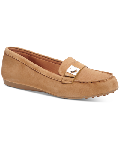 Kate Spade Women's Camellia Loafers In Hazelnut Suede